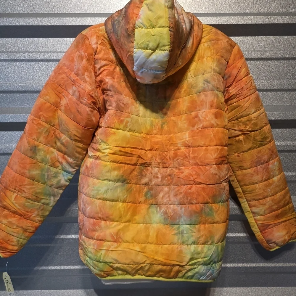 Vibrant Multicolor Kids Puffer Jacket